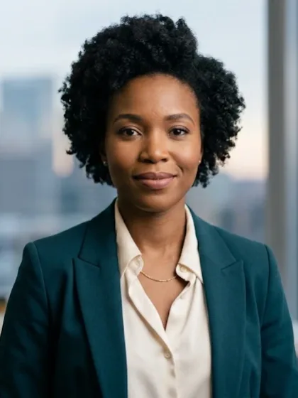 Portrait de Julie Makwa, directrice, Gouvernance et institutions publiques
